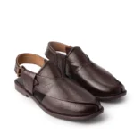 Brown Crocodile Air Peshawari Chappal Dual Side