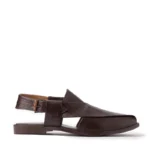 Brown Crocodile Air Peshawari Chappal Side